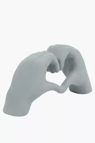 Hearty Hands Statue, 25x14cm