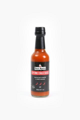 Black Mamba Cayenne Chilli Sauce, 180ml
