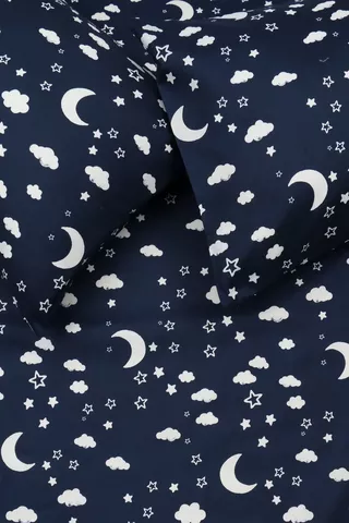 Soft Touch Night Sky Fitted Sheet
