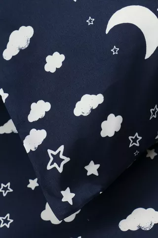 Soft Touch Night Sky Fitted Sheet