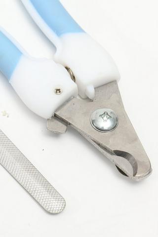 Pet Nail Clipper With File Cat