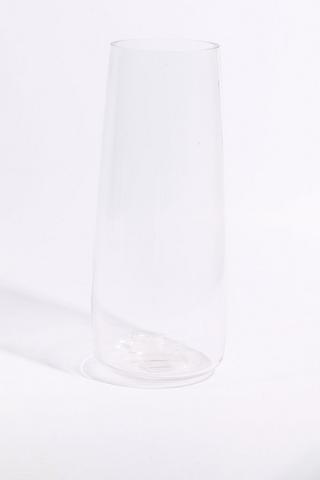 Glass Cylinder Vase, 19x45cm