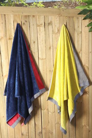 Cotton Jacquard Urban Beach Towel, 85x160cm
