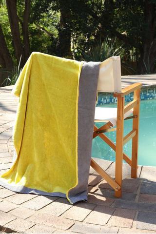 Cotton Jacquard Urban Beach Towel, 85x160cm