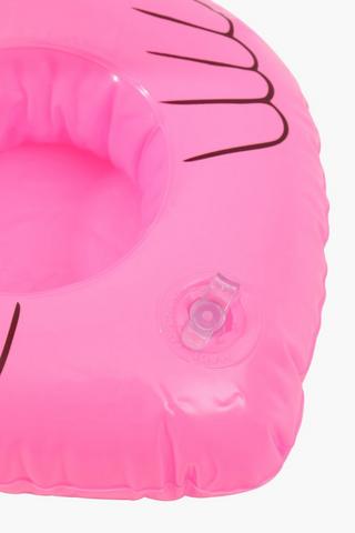 Pool Inflatable Flamingo Drinks Holder