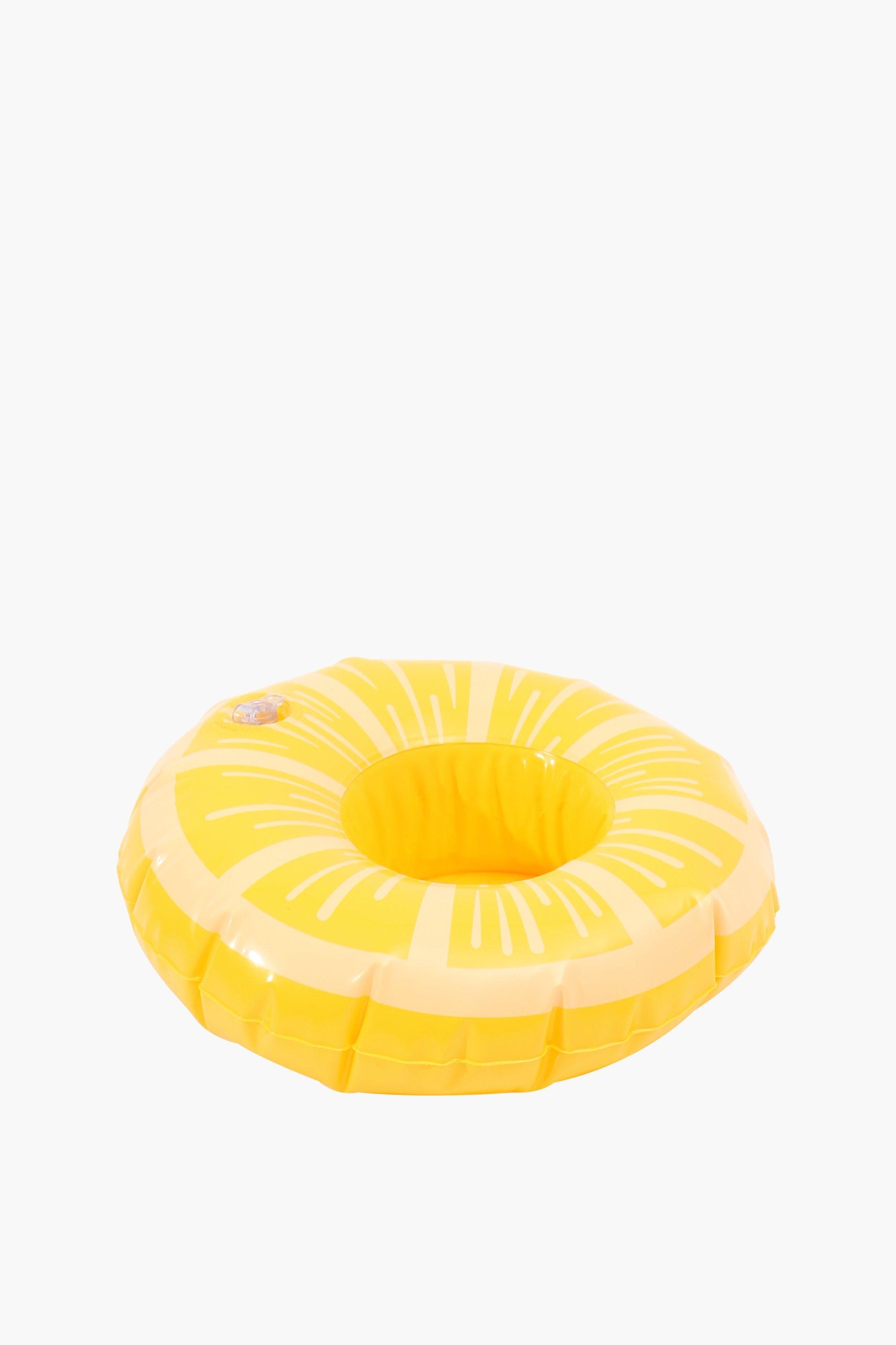Pool Inflatable Lemon Drinks Holder