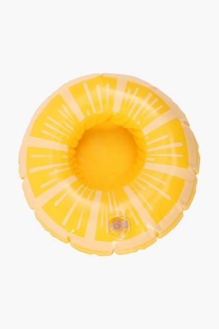 Pool Inflatable Lemon Drinks Holder