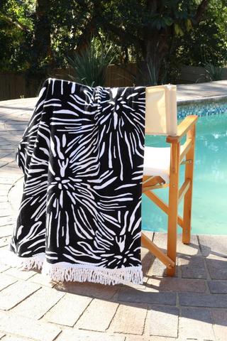 Cotton Jacquard Lindokuhle Beach Towel, 90x150cm