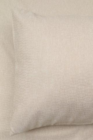 Soft Touch Marl Embossed Standard Pillowcase