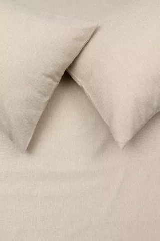 Soft Touch Marl Embossed Fitted Sheet