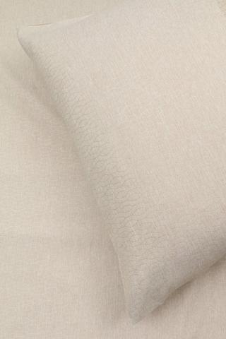 Soft Touch Marl Embossed Euro Continental Pillowcase