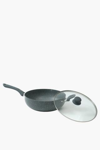 Aluminium Wok With Lid
