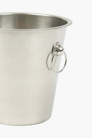 Stainless Steel Ice Bucket With Tongs