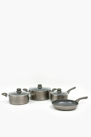 7 Piece Aluminium Cookware Set