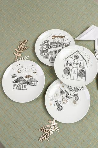 4 Pack Metallic Magic Side Plates