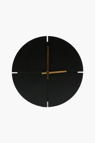 Quartered Urban Clock, 30cm