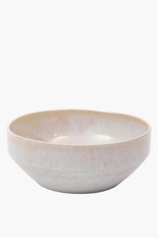 Pearl Glaze Stoneware Soup Bowl