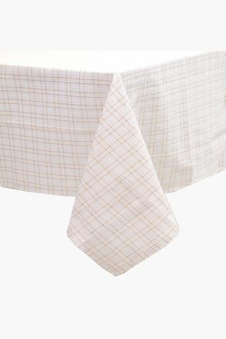 Lurex Festive Tablecloth, 135x230cm