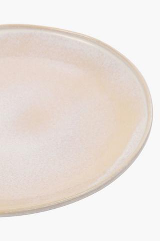 Pearl Glaze Stoneware Dinner Plate