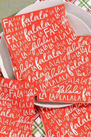 20 Pack Festive Serviettes