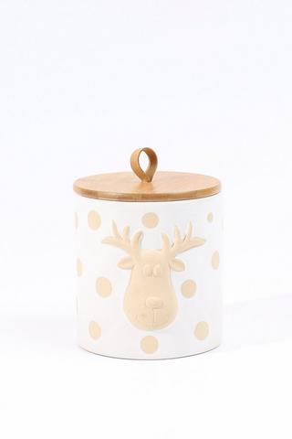 Festive Textured Jar, Medium