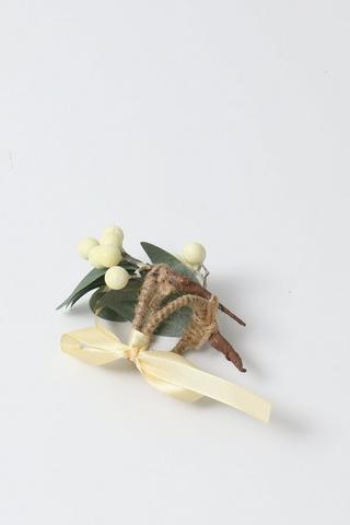 2 Pack Mistletoe Napkin Rings
