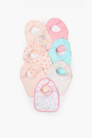 7 Pack Multi Bibs