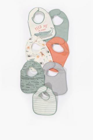 7 Pack Multi Bibs