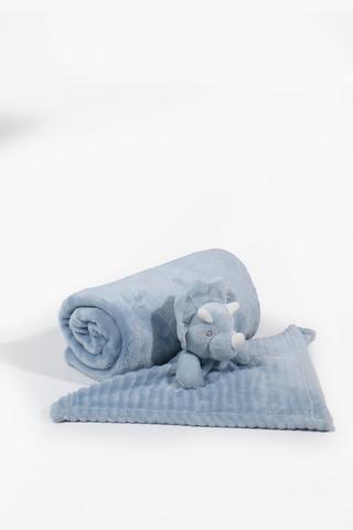 Soft Touch Blanket With Dudu Blanket Hippo