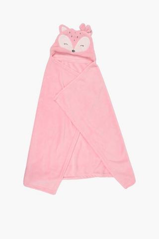 Hooded Fox Blanket, 70x100cm