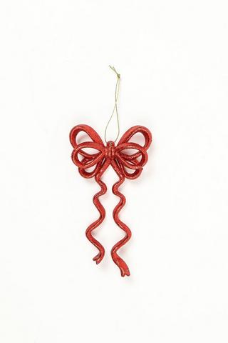Swirl Bow Hanging Decor, 8x17cm