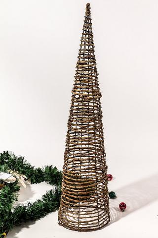 Rattan Cone Tree, 20x80cm