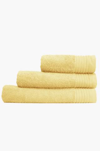 Chenille Border Towel