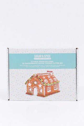 Gingerbread House Cookie Cutter Set