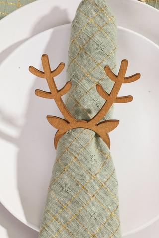 2 Pack Reindeer Napkin Rings