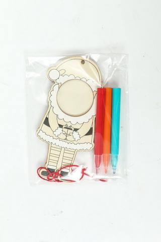 Colour-in Ornament Kit, 15x10cm