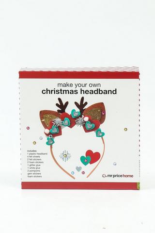 Festive Diy Head Band Kit, 16x16cm