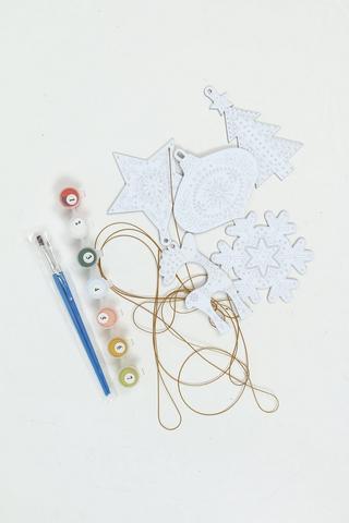 Paint By Number Ornament Kit