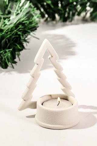 Tree Tealight Holder, 9x10cm