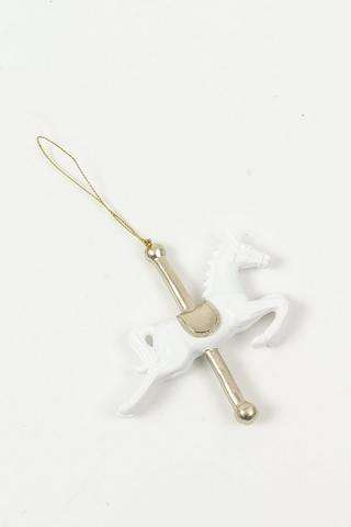 Carousel Horse Hanging Decor, 11cm