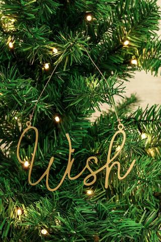 Wish Hanging Decor, 12cm