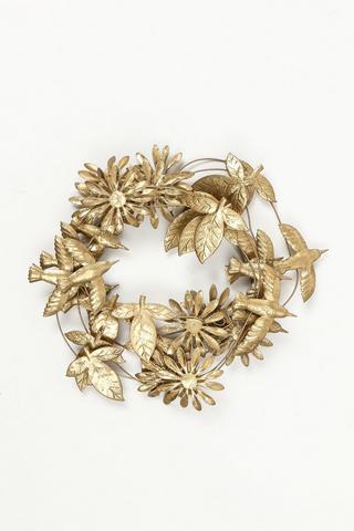 Bird Floral Garland, 2,4m