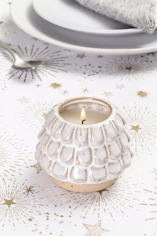 Ceramic Candle Tree, 9cm