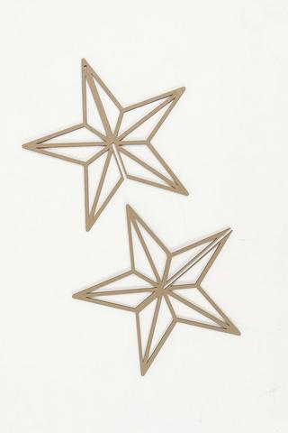 Dimensional Wooden Star, 32cm
