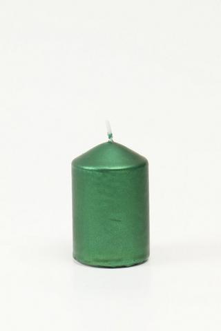 Festive Pillar Candle, 5x7,5cm
