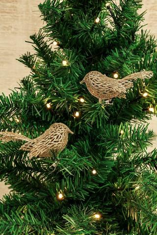 2 Pack Bird Tree Clips, 11cm