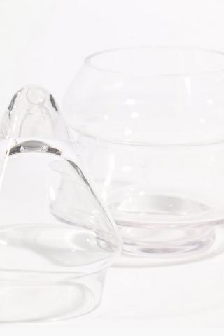 Glass Stackable Festive Tree Jar, 39cm