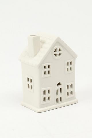 Ceramic Led House, 9x13cm