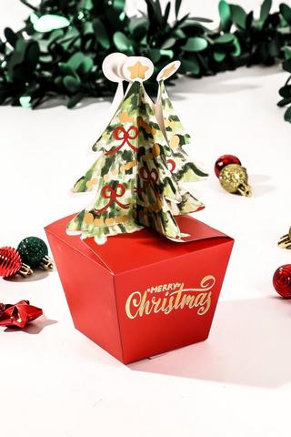 Festive Tree Favour Gift Box