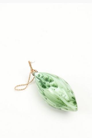 Tie Dye Teardrop Bauble, 14cm